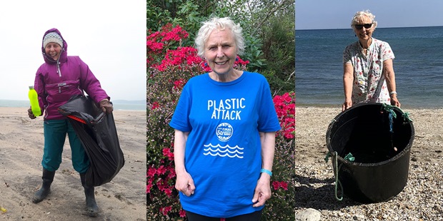 Plastik Kirliliğiyle İlgili Belgesel İzleyip 52 Plaj Temizleyen 70 Yaşındaki Kadın