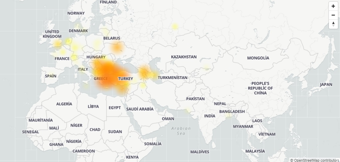 google çöktü