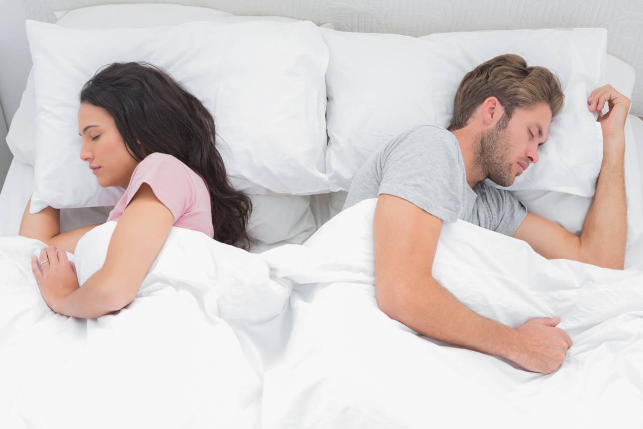 спать на кровати после развода