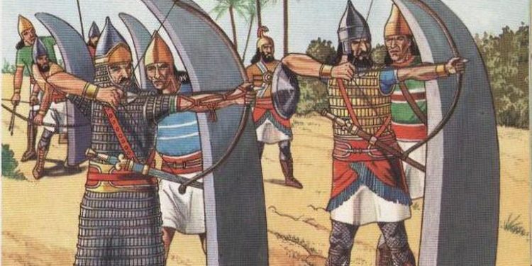 Mezopotamya'daki düzenli ordu hakkında bilgiler