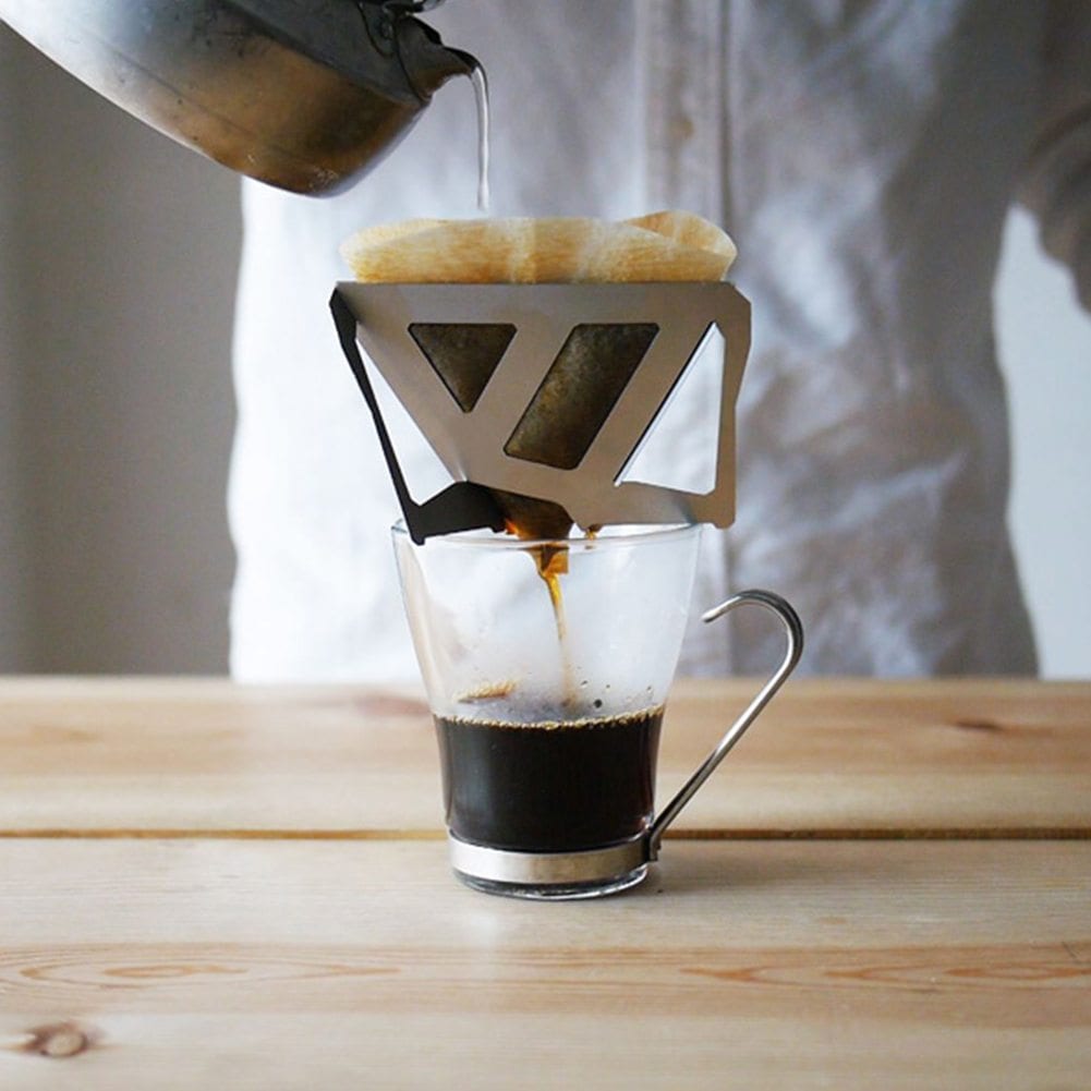 evde filtre kahve yapımı