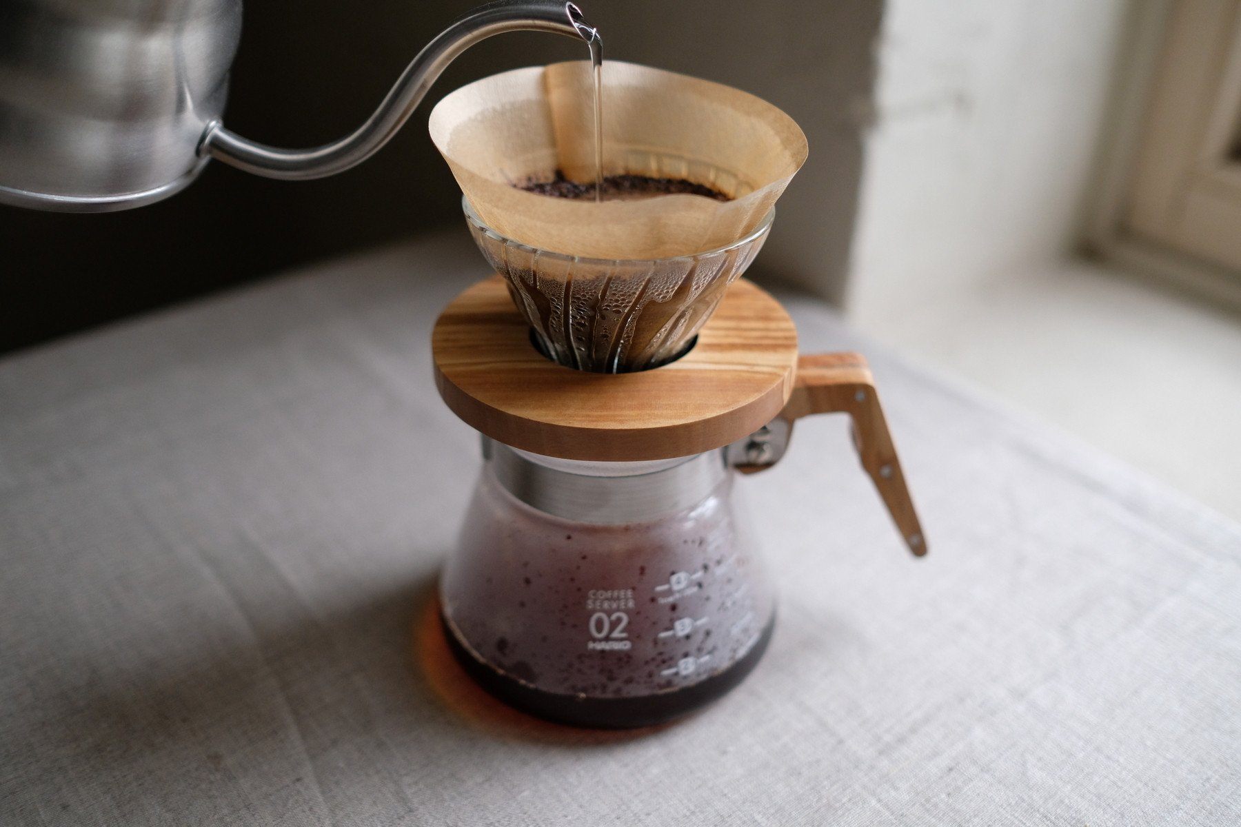 makinesiz filtre kahve yapımı