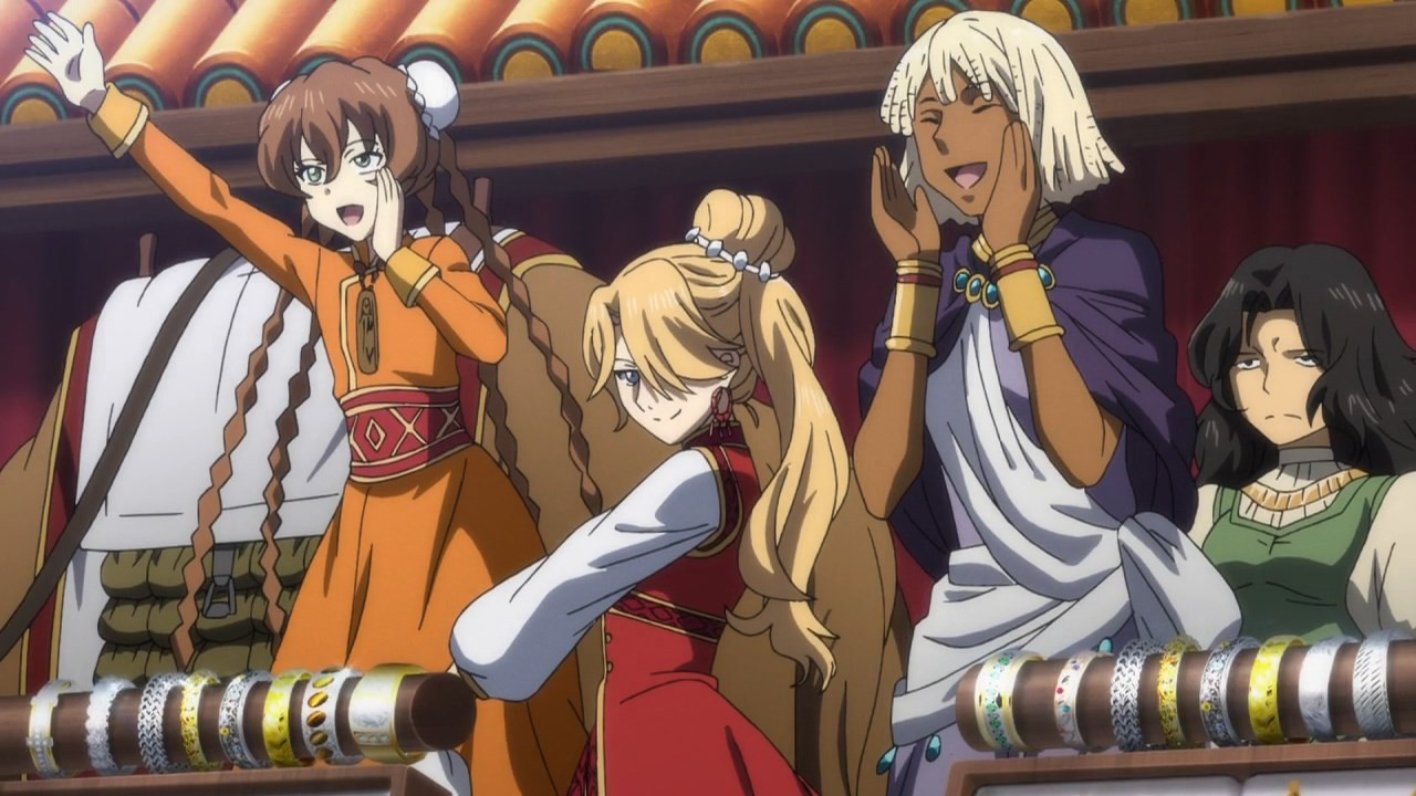 Shōkoku no Altair osmanlı anime
