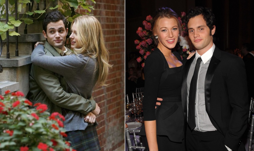 rol gereği kardeş olan çiftler Gossip Girl'de Blake Lively ve Penn Badgley