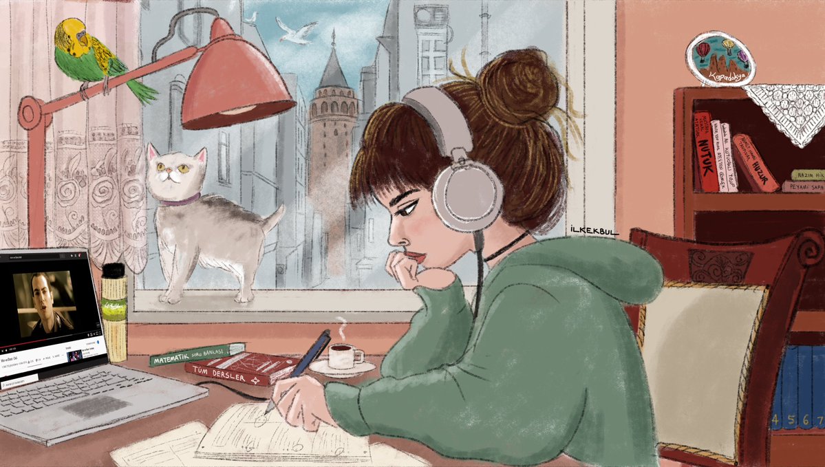 Lo-fi Beats girl