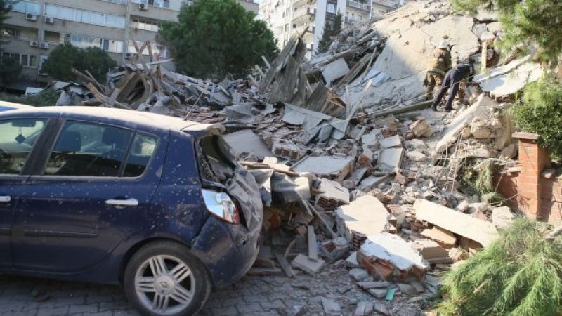izmirde deprem