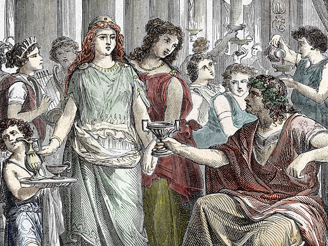 antik roma şarap