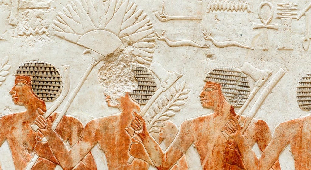 antik mısır silahları