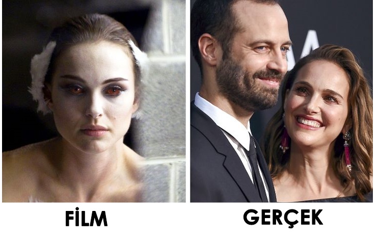 Oyuncuların evlilikle biten filmleri