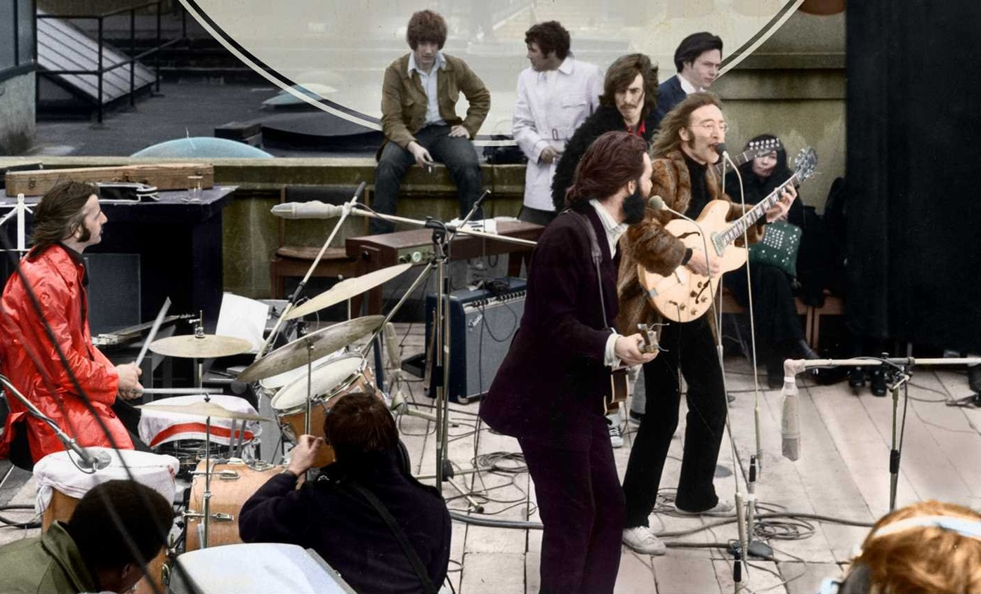 The Beatles çatı konseri