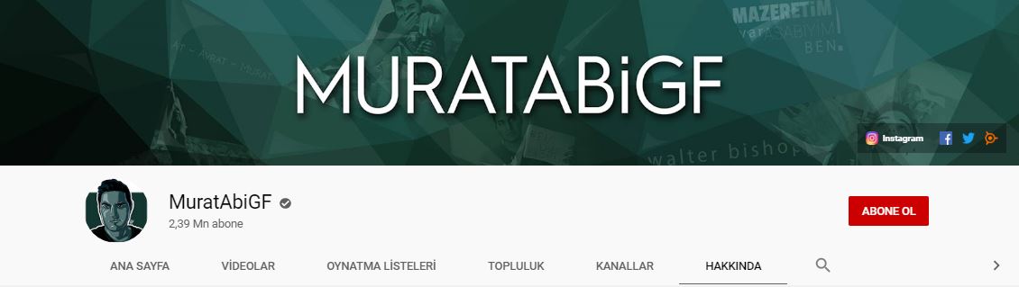 YouTube'da en çok takipçisi olan Türkler