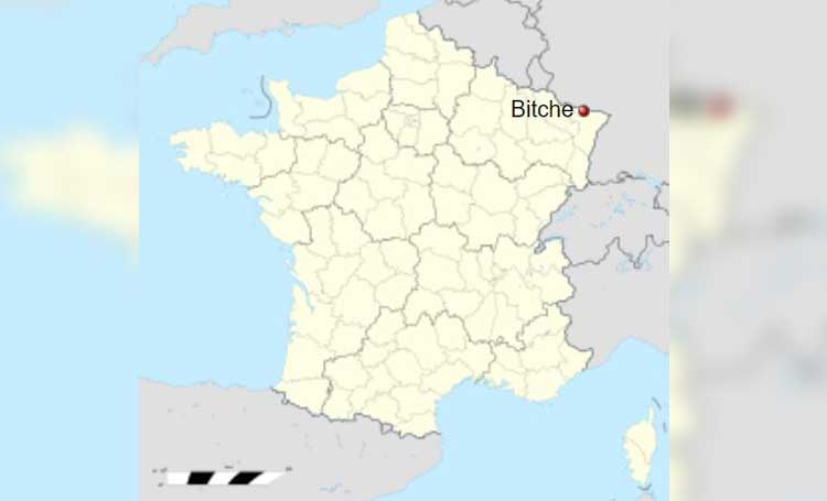 Grand Est moselle fransa bitche kasabası listelist
