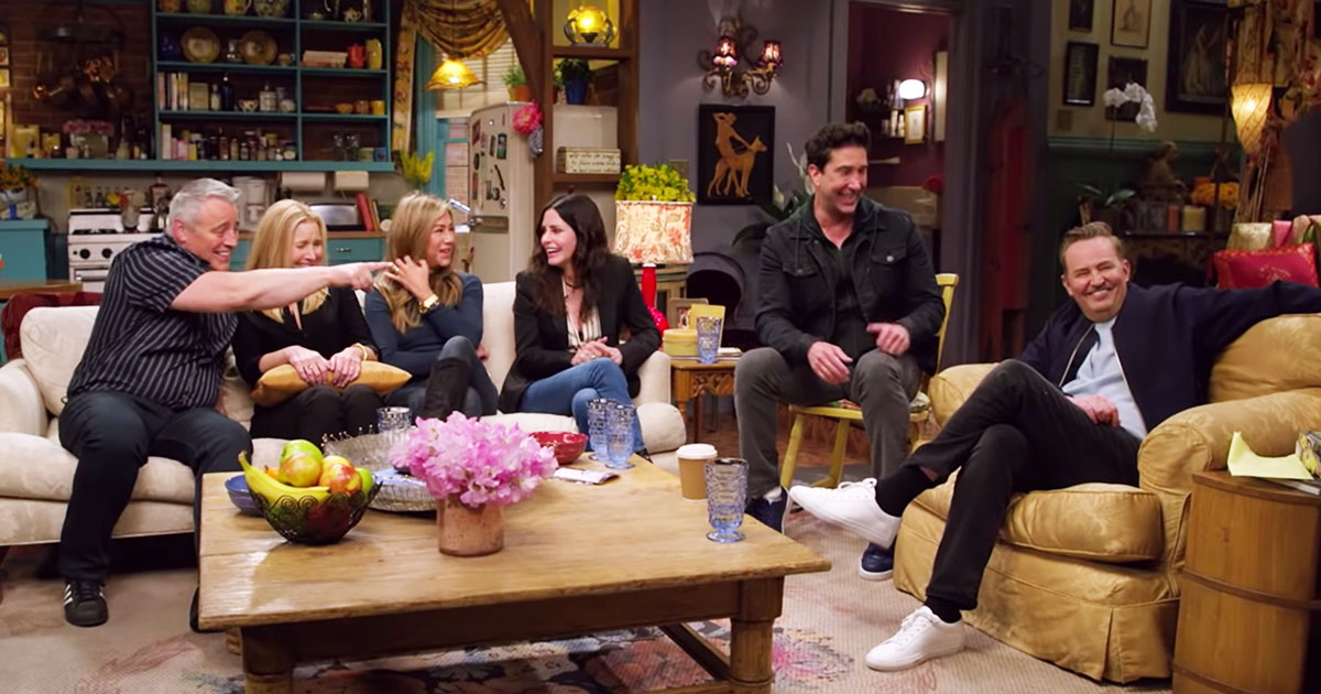 friends the reunion özel bölüm hbo max çekimleri nerede yapıldı warner bros stüdyosu stage 24 listelist