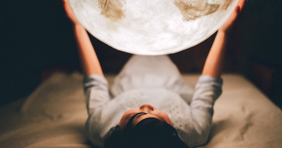 Vollmond bekommen