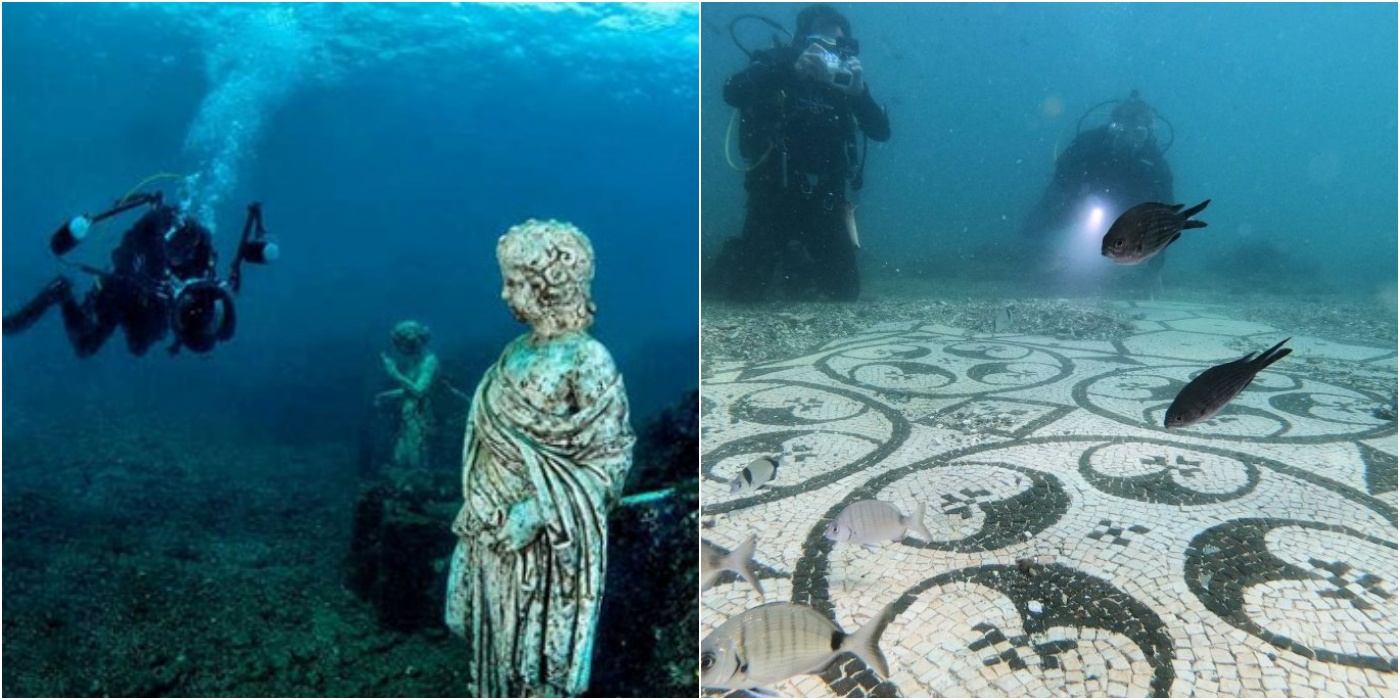 Antica città sott’acqua per secoli