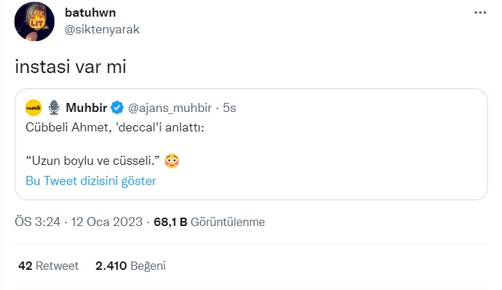 tweetleri